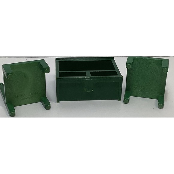 Vintage Epoch Dollhouse‎ Furniture Lot 2 Chairs  Plus Shelf Taiwan - Picture 3 of 4